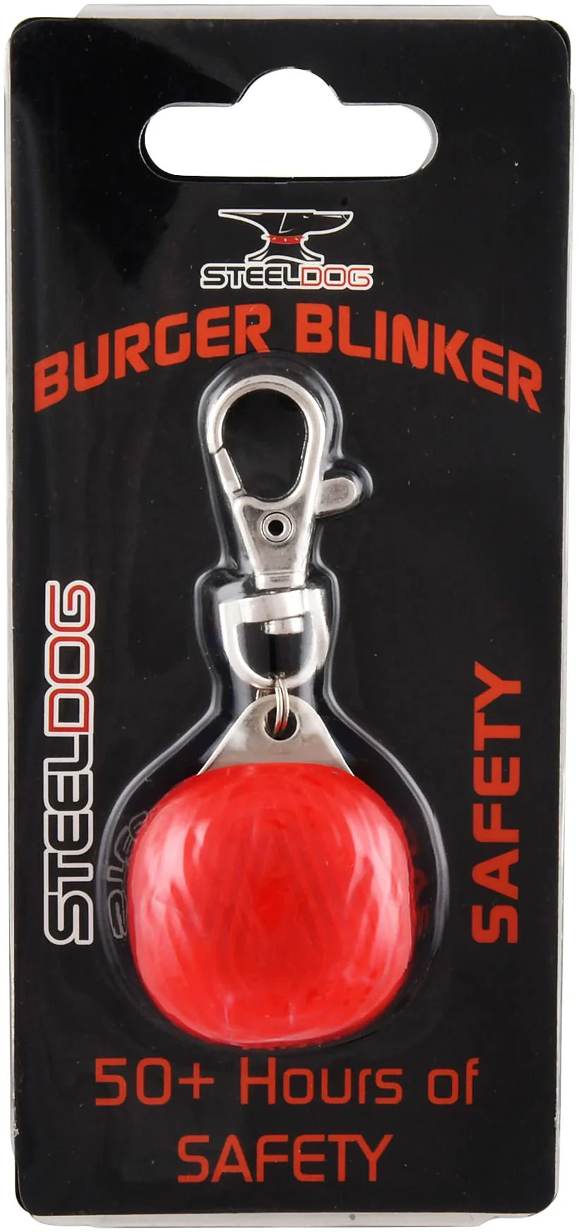 SteelDog Burger Blinker LED Safety Light, Red - Image 3