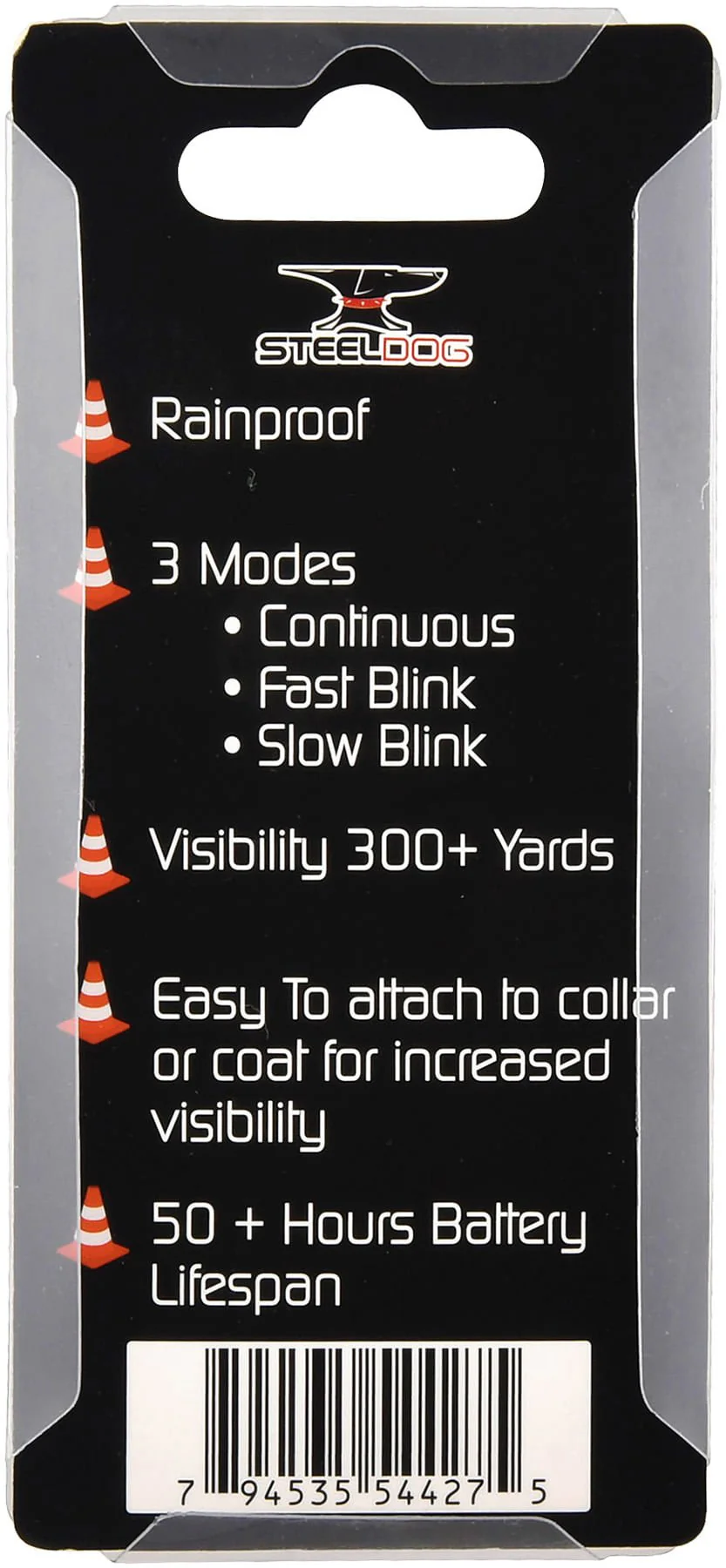 SteelDog Burger Blinker LED Safety Light, Red - Image 4