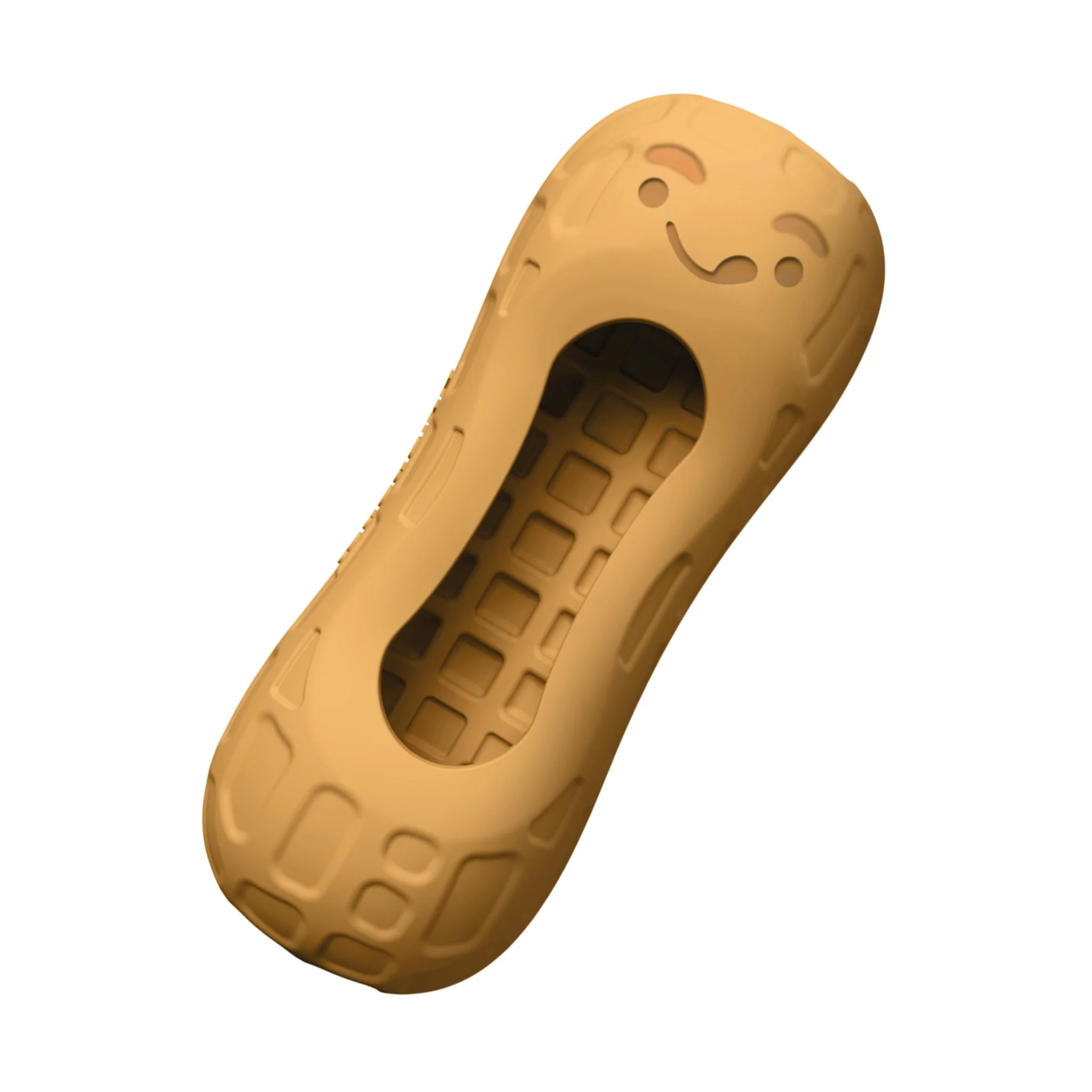 Strong Chew Fillable Peanut Dog Toy, Peanut Butter, Medium/Wolf, Up to 35 lbs. - Image 3