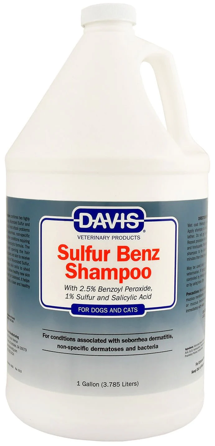 Davis Sulfur Benz (Benzoyl Peroxide) Shampoo - Image 4