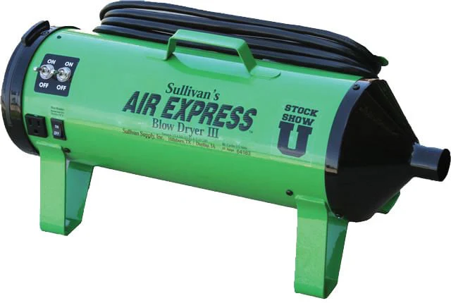 Sullivan's Air Express III – High-Powered Dual Motor Pet & Livestock Blow Dryer with Heat Booster - Image 3