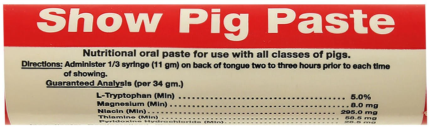 Sullivan's Show Pig Paste - Image 6