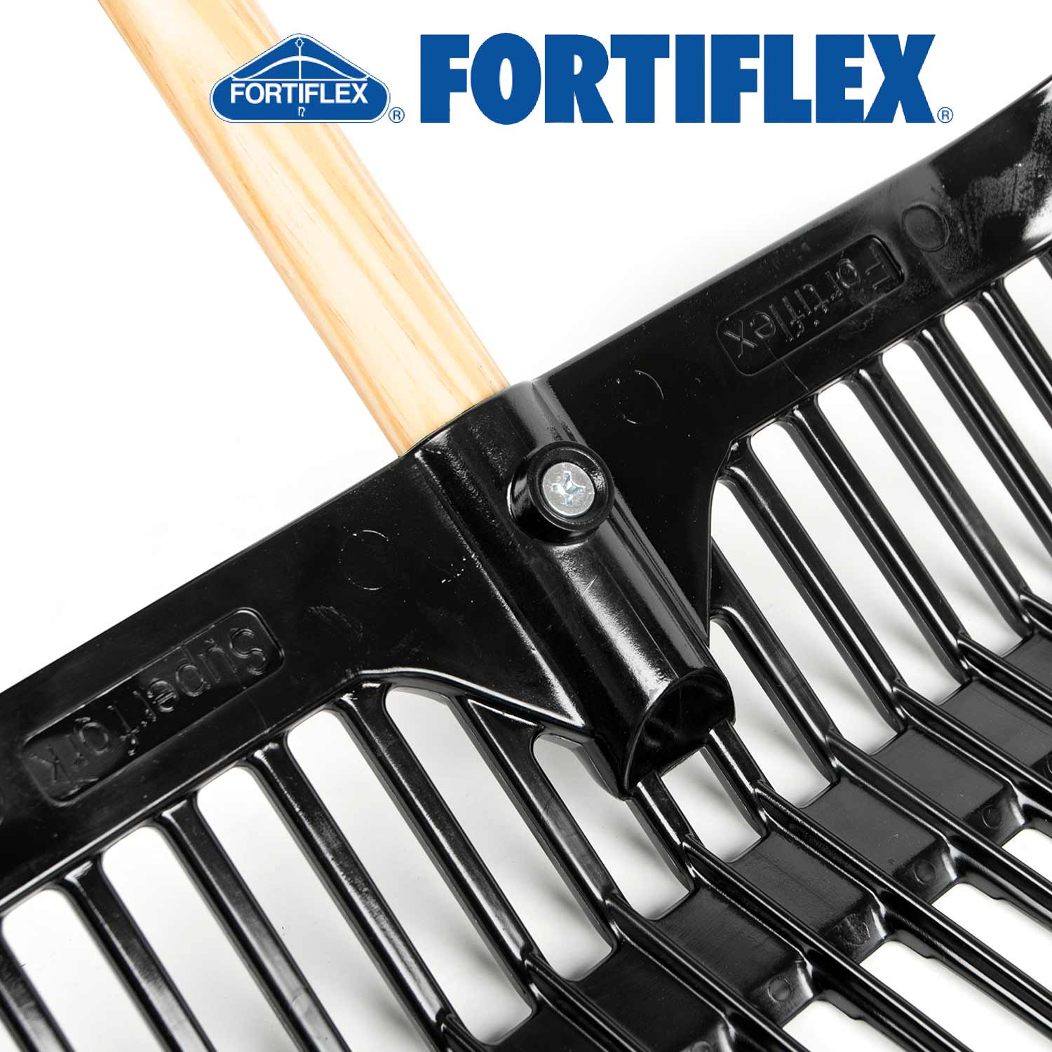 Stable SuperFork Muck Fork – Heavy-Duty Horse Stall Fork with Polycarbonate Tines, Replacement Options - Image 2