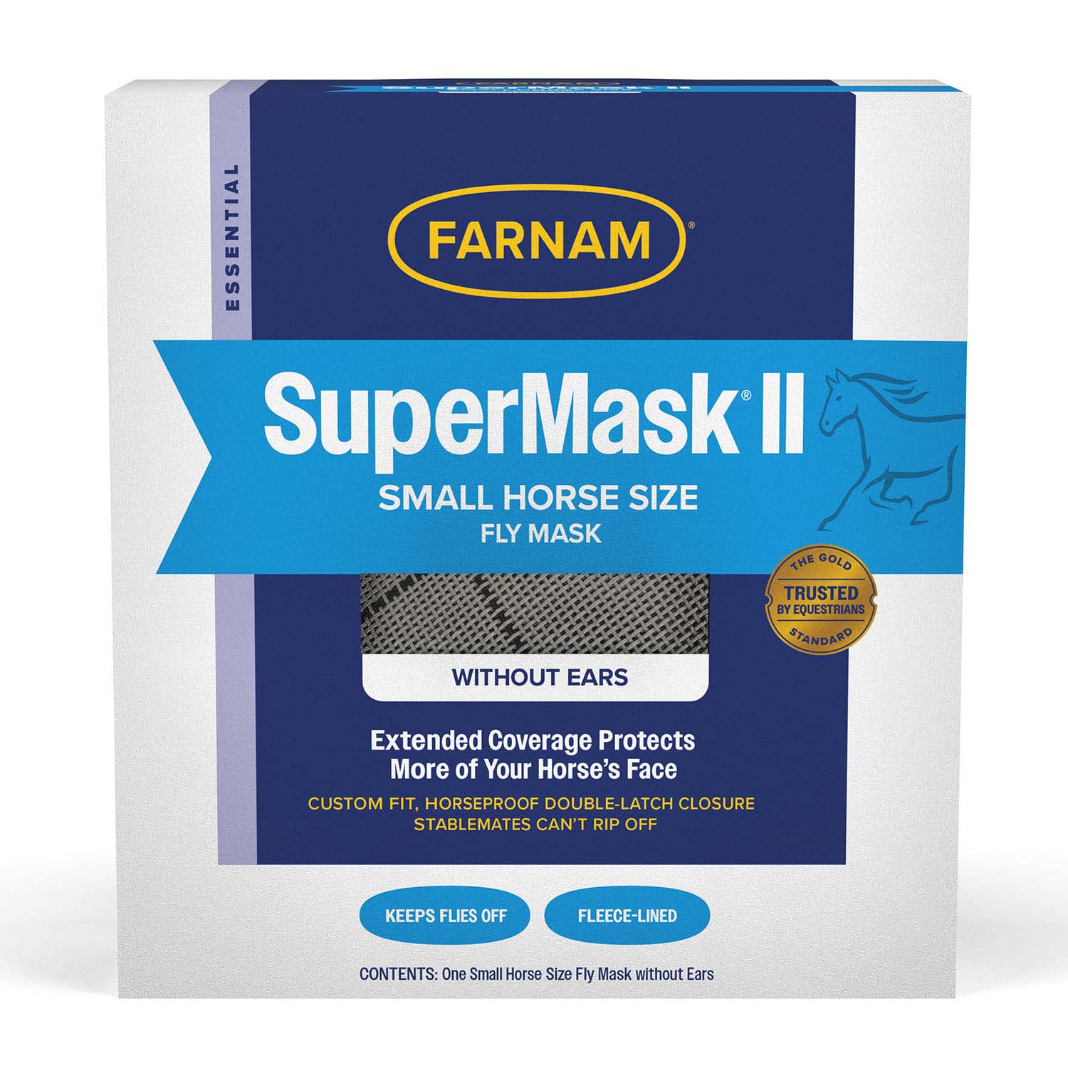 Farnam SuperMask II Horse Fly Mask without Ears - Image 12