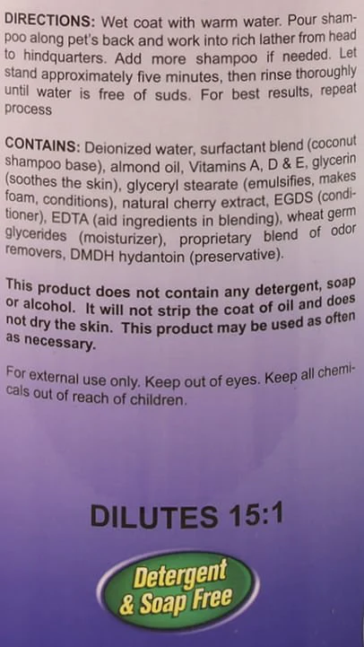 Supra Odor Control Pet Shampoo - Image 3