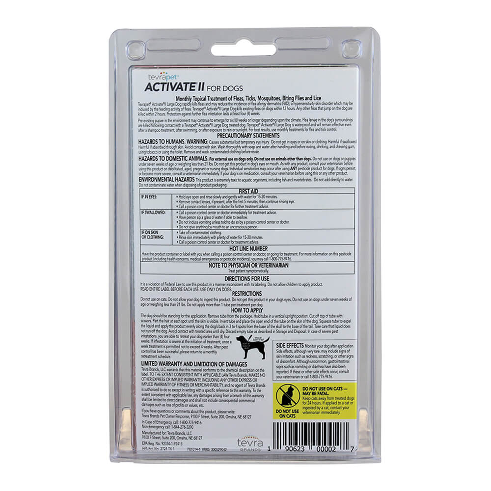 TevraPet Activate II for Dogs, 4 Month Supply - Image 13