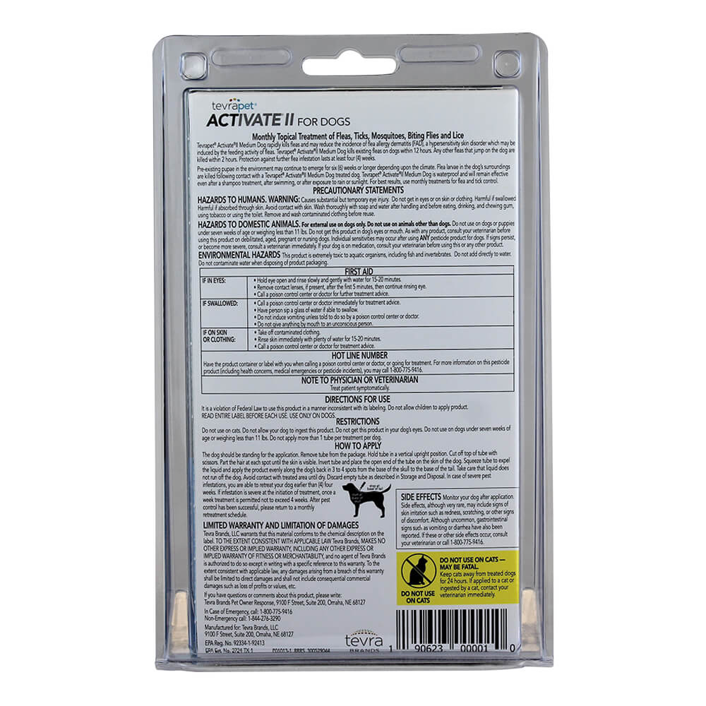 TevraPet Activate II for Dogs, 4 Month Supply - Image 9