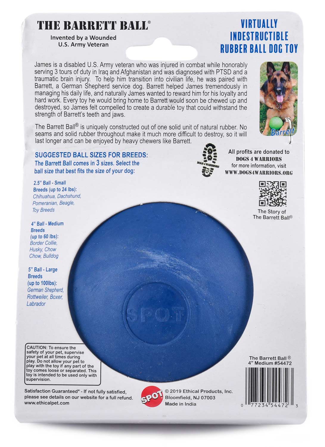 The Barrett Ball Dog Toy - Image 8