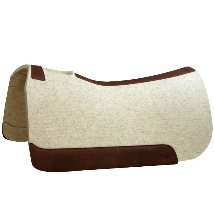"The Rancher" 5 Star Saddle Pad, 1-1/8" Natural