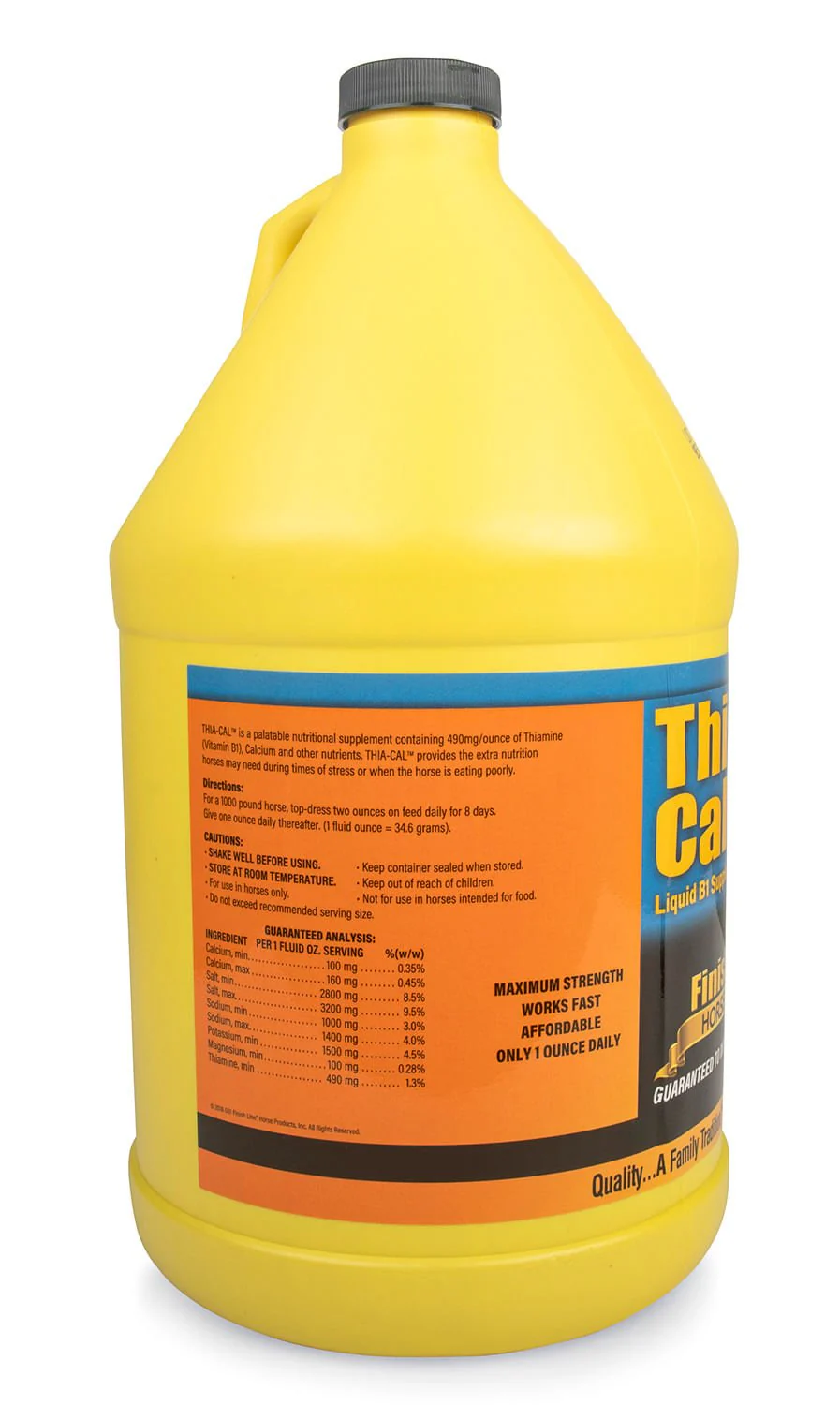 Thia-Cal Liquid B1 for Horses, Gallon - Image 2