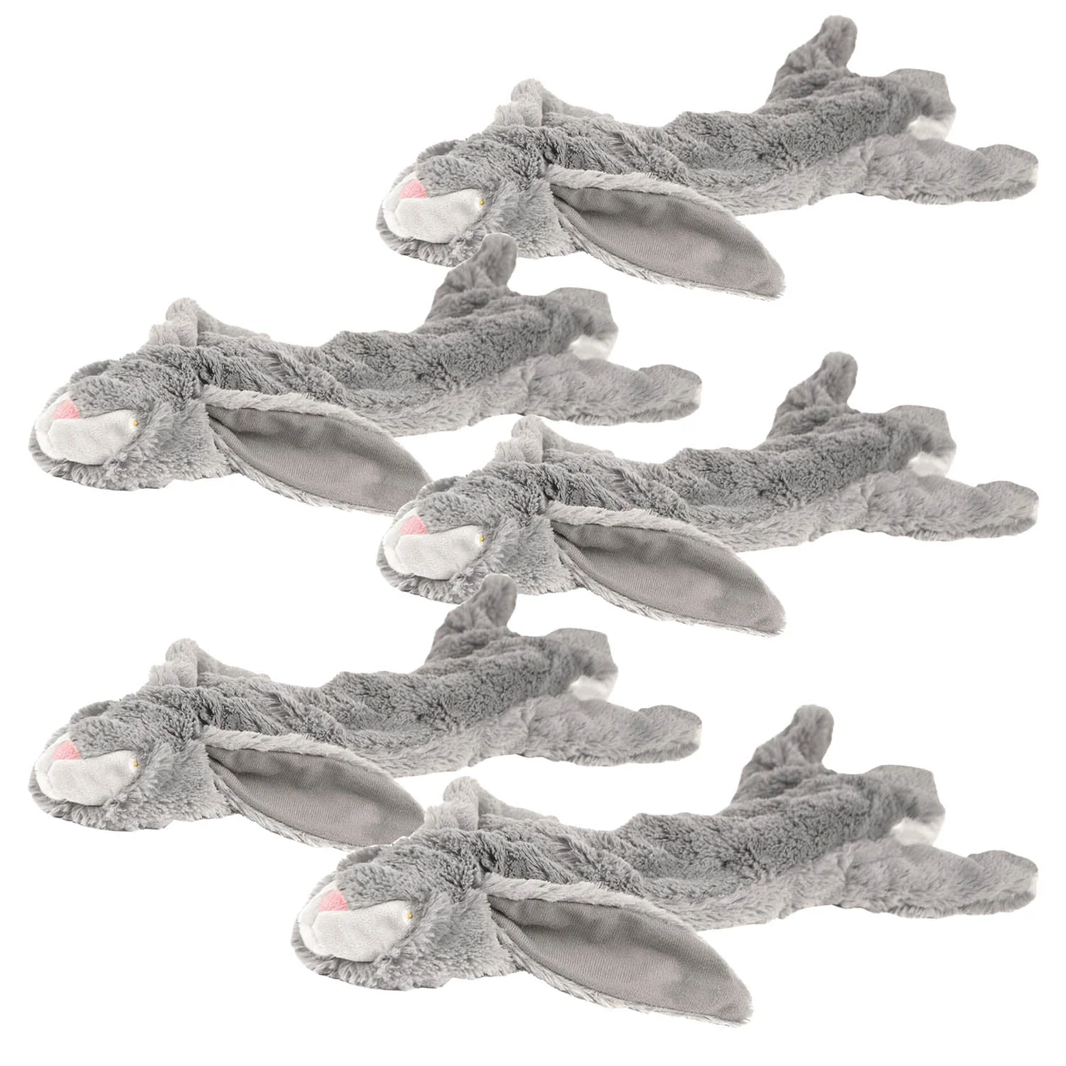 Jeffers Thinnies Unstuffed Plush Dog Toys, 21"L - Image 13