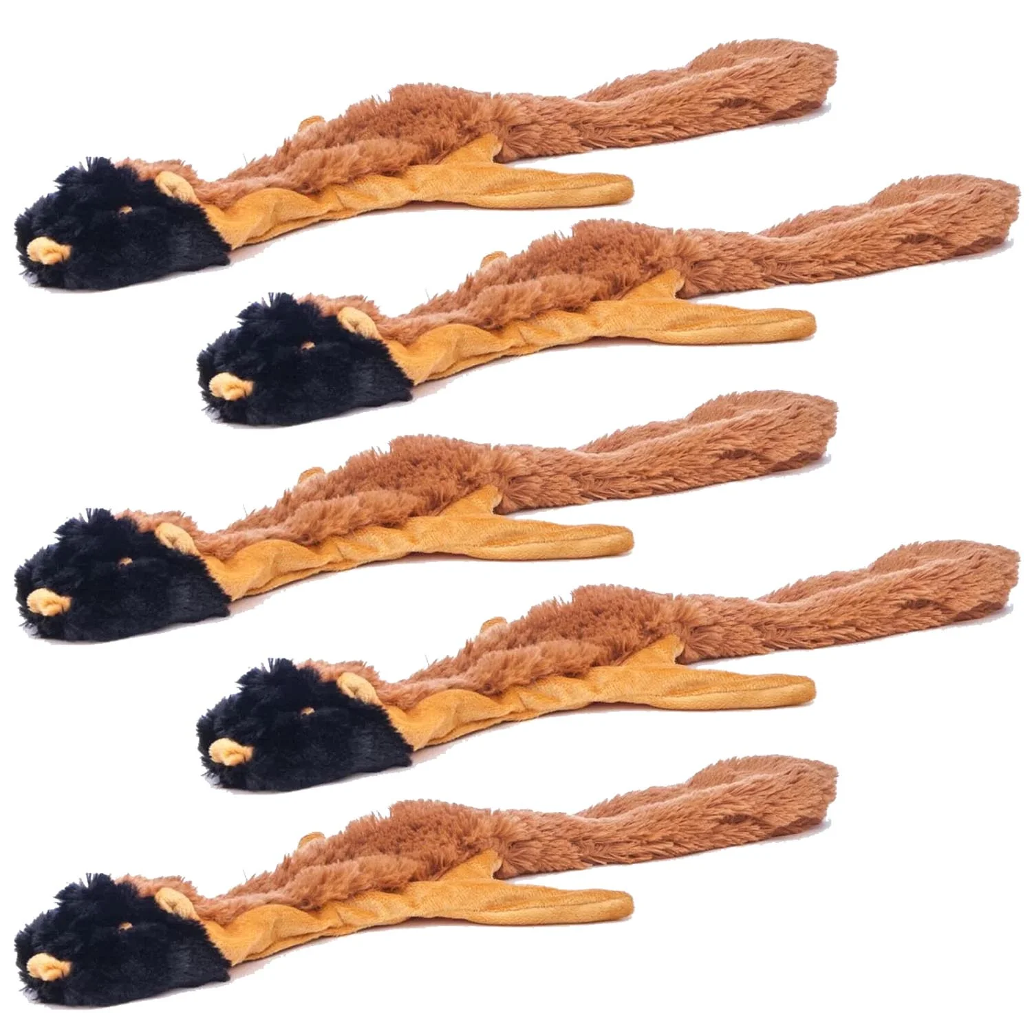 Jeffers Thinnies Unstuffed Plush Dog Toys, 21"L - Image 9