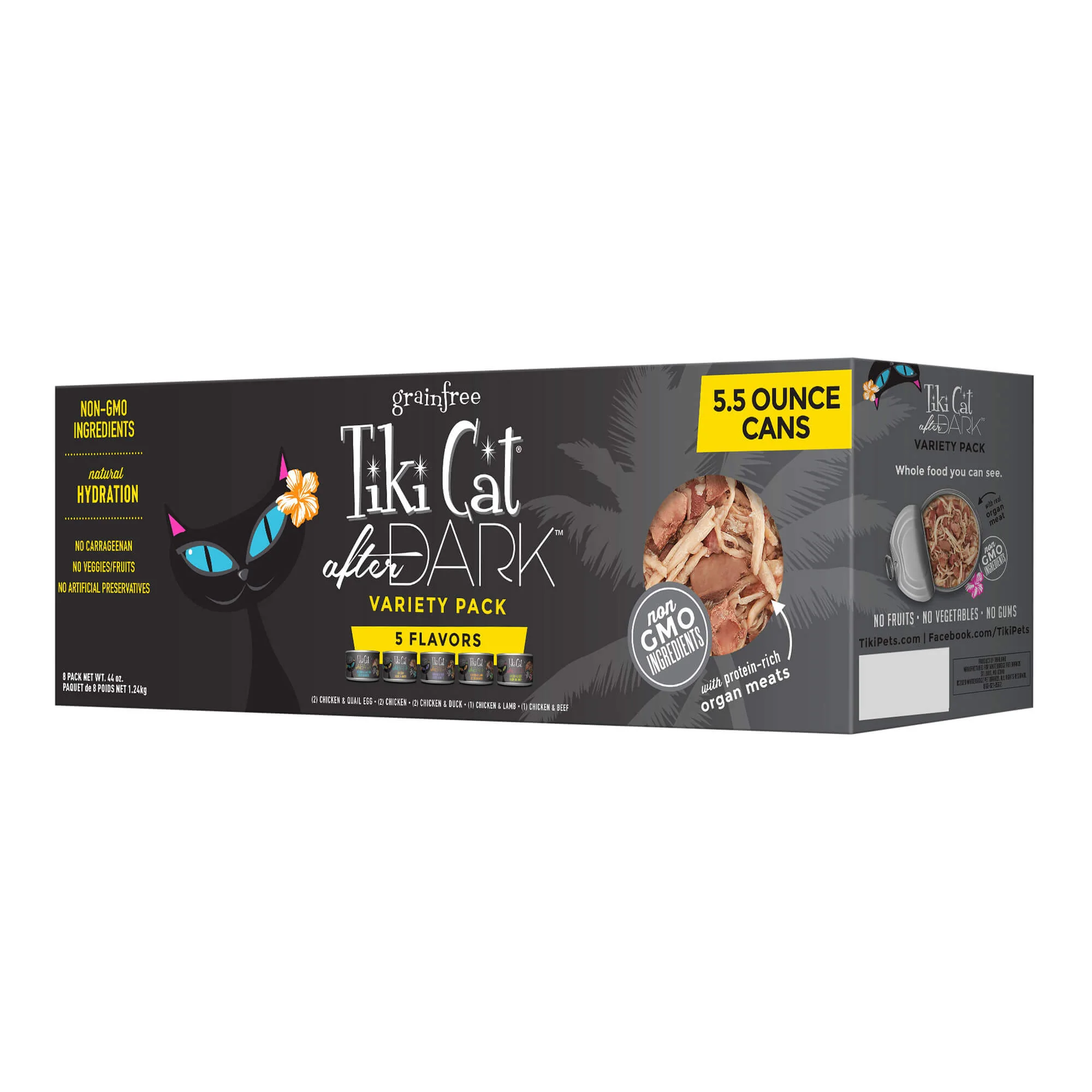 Tiki Cat After Dark Wet Cat Food – High Protein, Grain-Free Chicken Recipes - Image 28