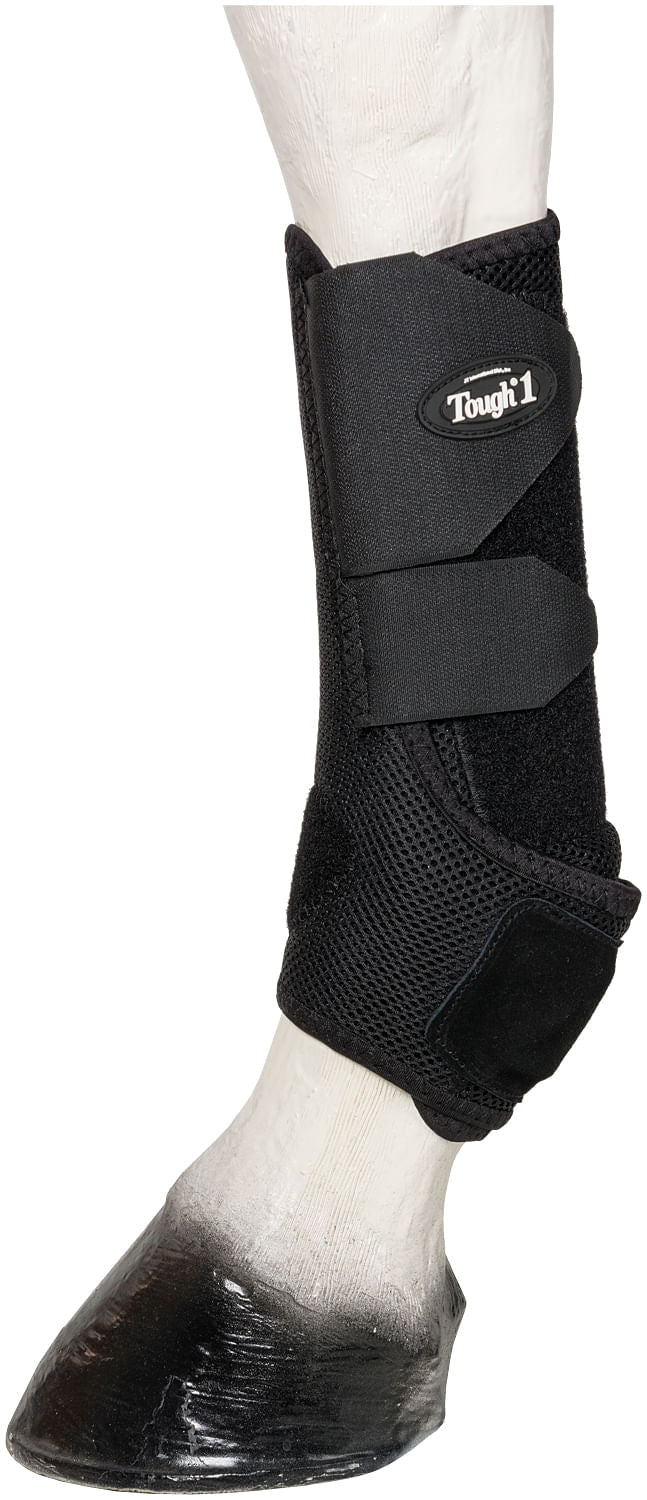 Tough1 EZ Breathe Airflow Mesh Sport Boots, Black