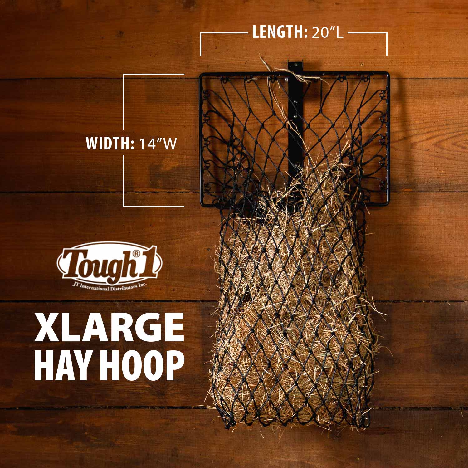 Tough1 Hay Hoops XL Hanging Hay Feeder for Horses - Image 5