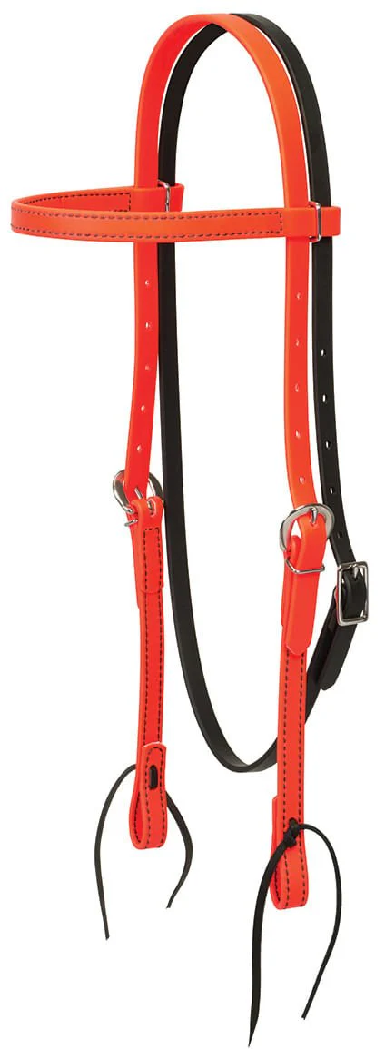 Weaver Brahma Webb Trail Gear Browband Headstall, Regular - Image 5