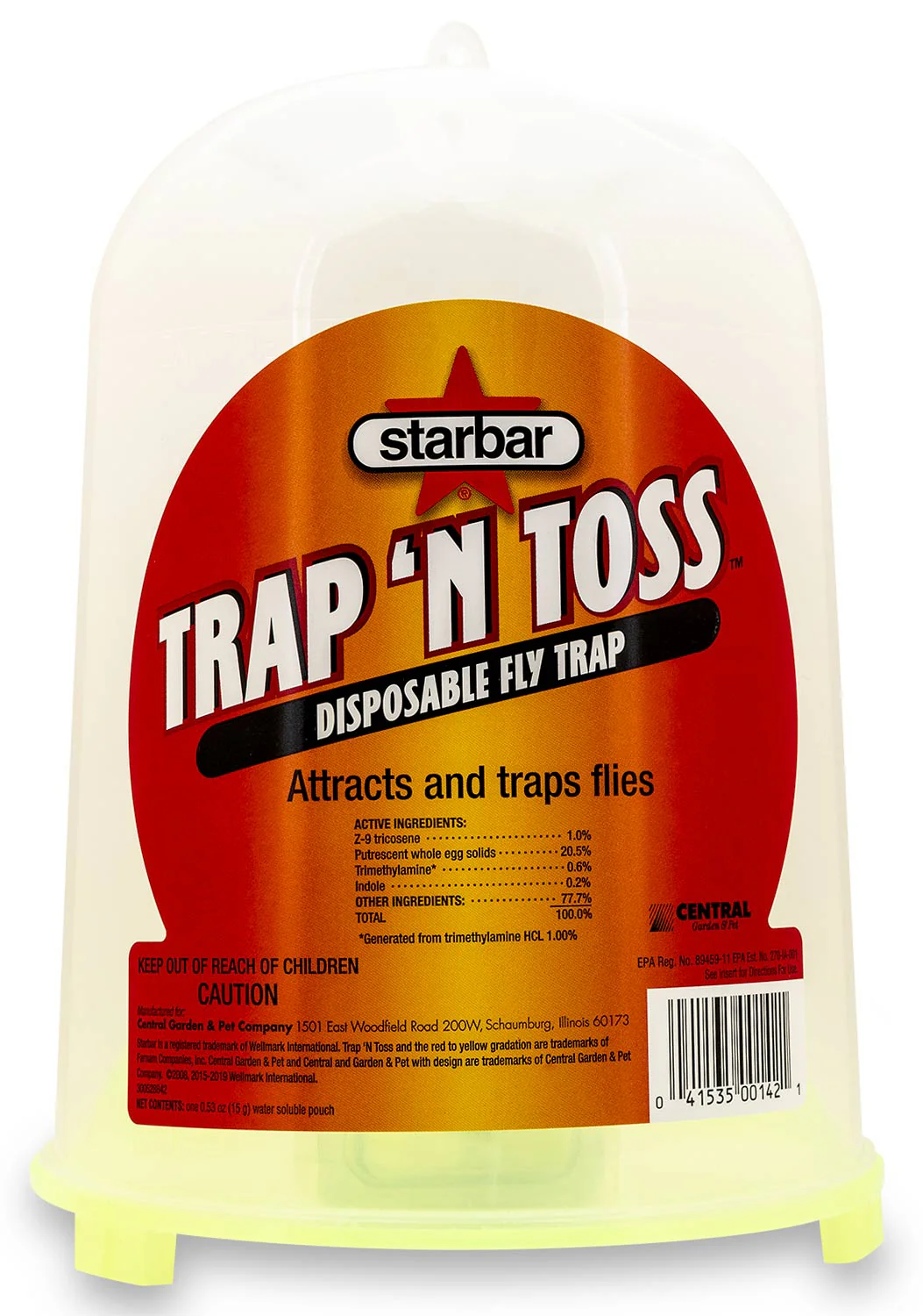 Trap 'n Toss Disposable Fly Trap