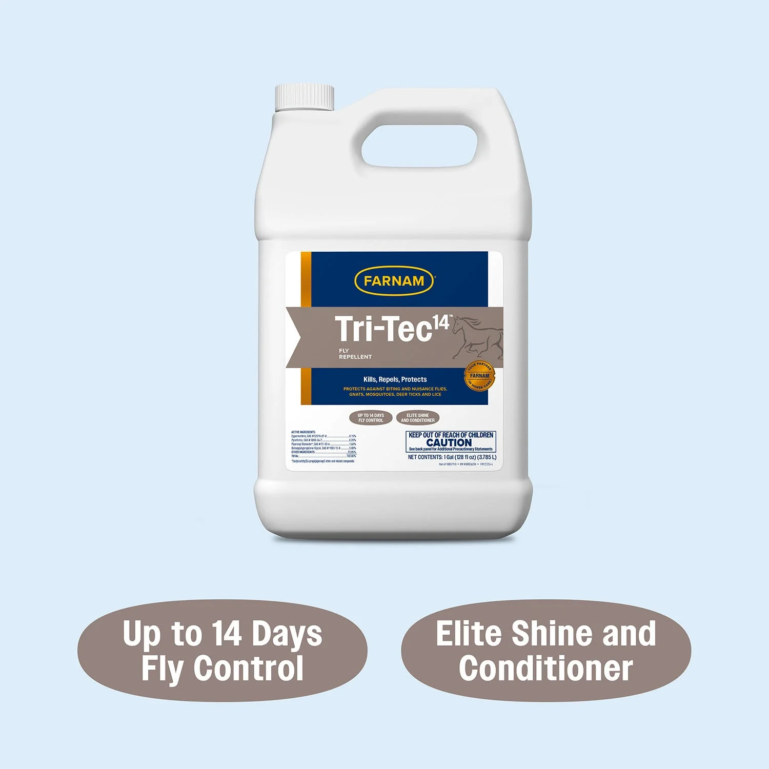 Farnam Tri-Tec 14 Fly Repellent for Horses - Image 3