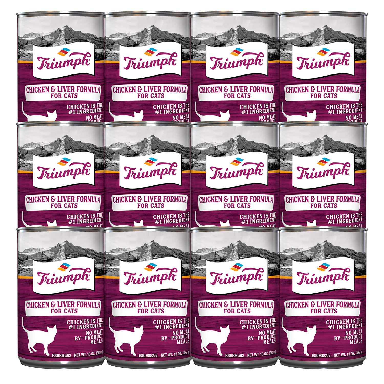Triumph Cat Food, 13.2 oz - Image 6