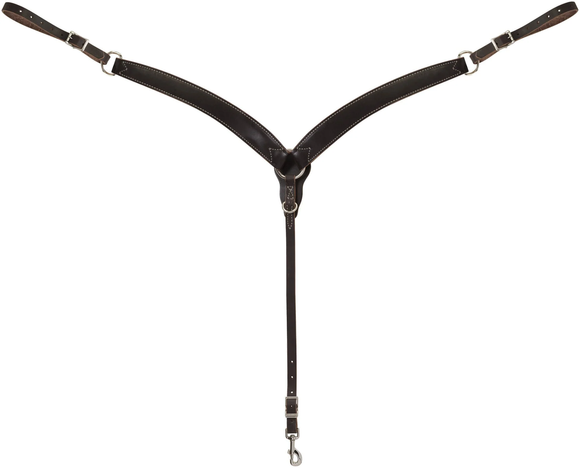 Weaver Turquoise Cross Skirting Leather Breast Collar - Image 2
