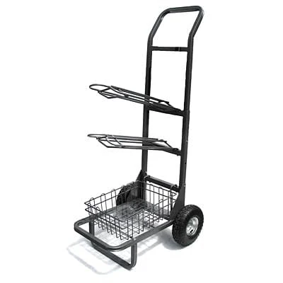 Two Wheel Saddle Rack Cart - Image 4