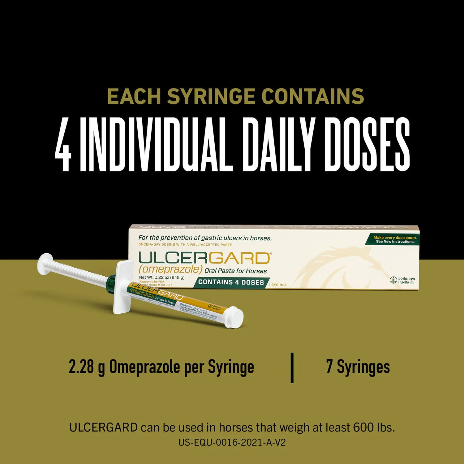 UlcerGard (omeprazole) Oral Paste Ulcer Treatment for Horses - Image 4