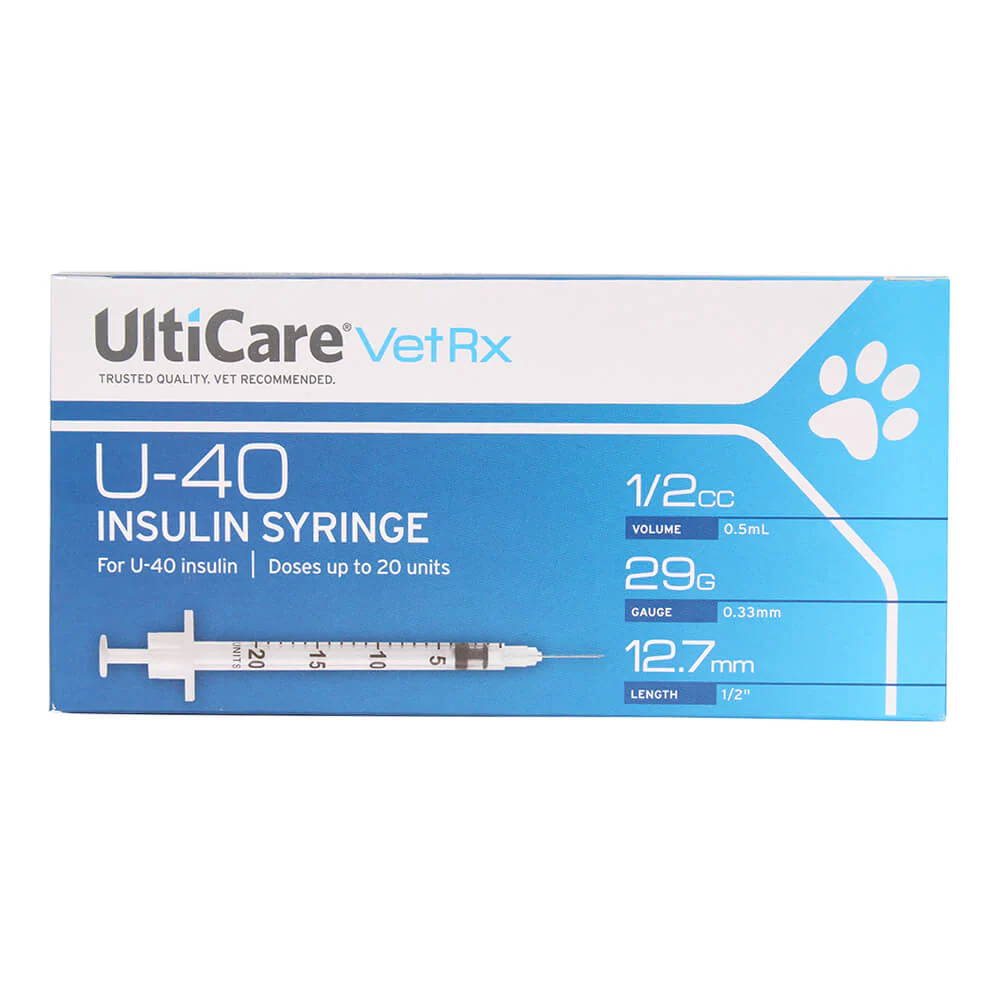 UltiCare U-40 Insulin Syringes, 29ga x ½", Box of 100 ct - Image 6