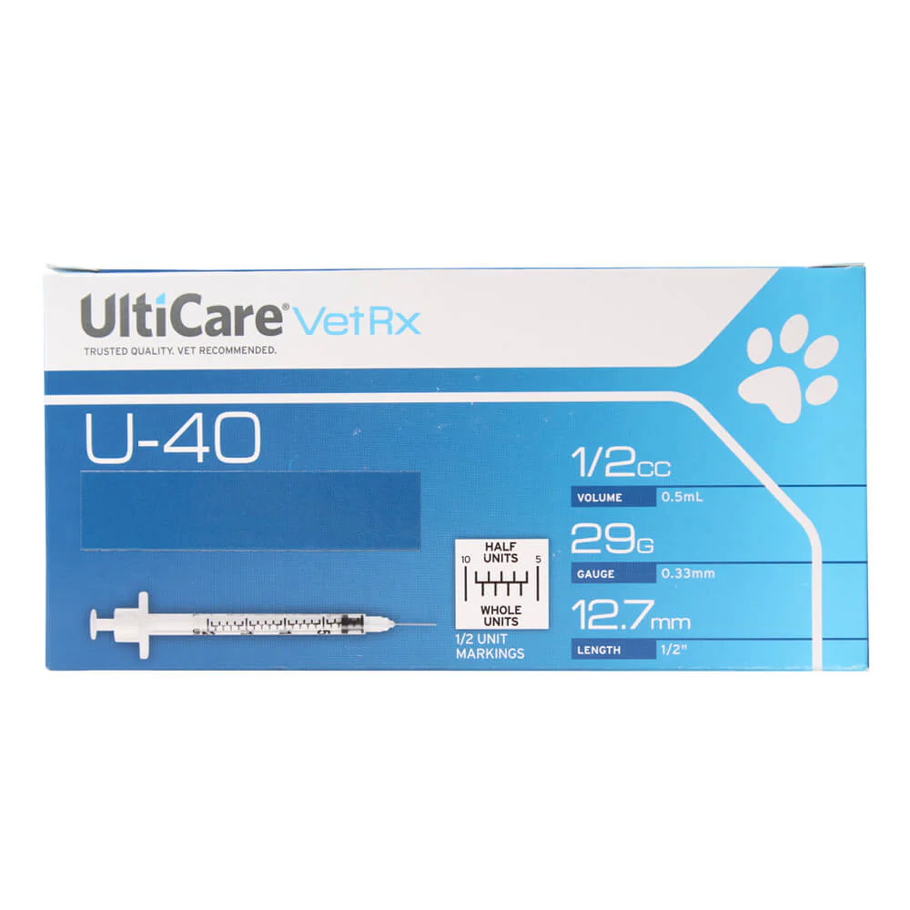 UltiCare U-40 Insulin Syringes, 29ga x ½", Box of 100 ct - Image 8