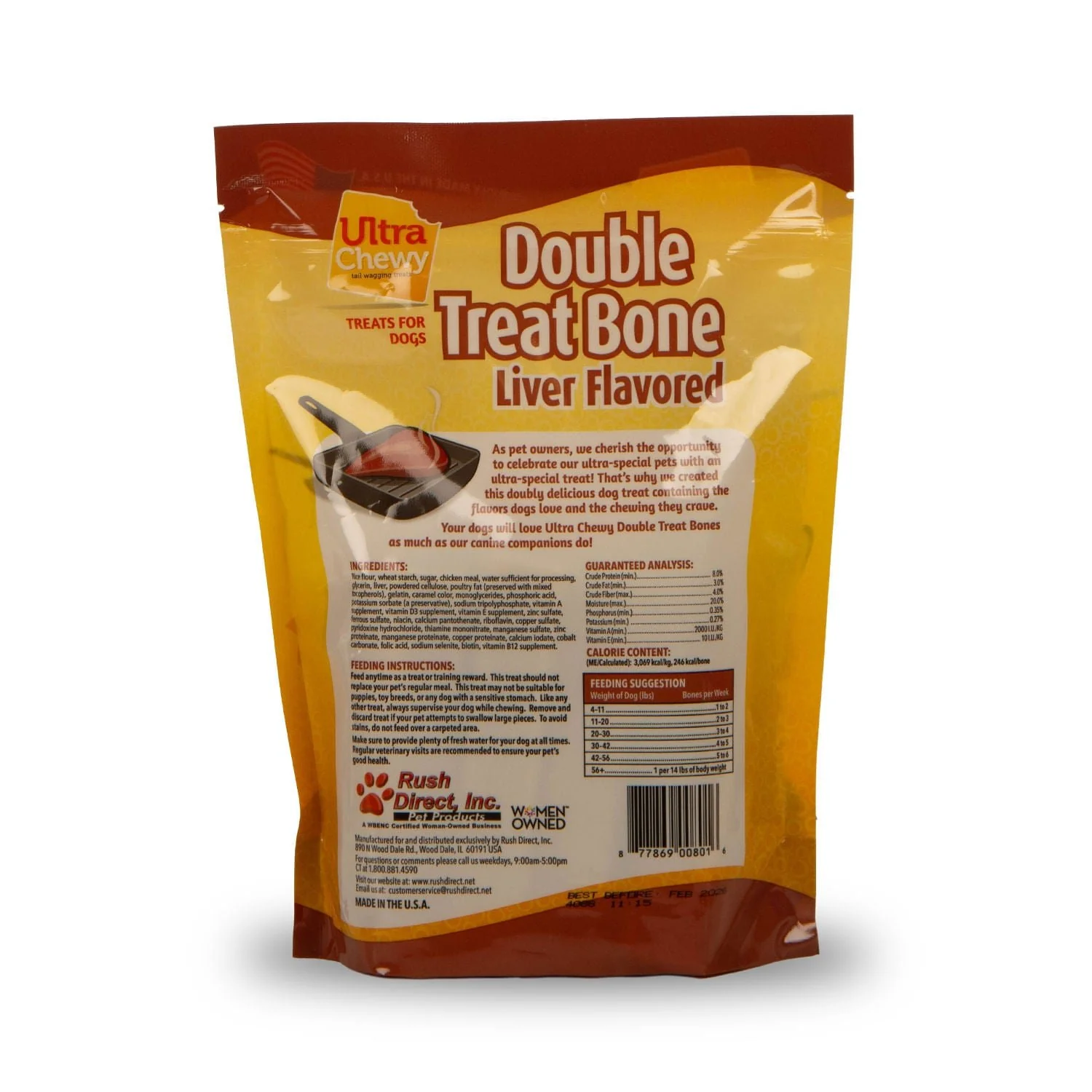 Ultra Chewy Double Treat Bone Dog Treats - Image 20