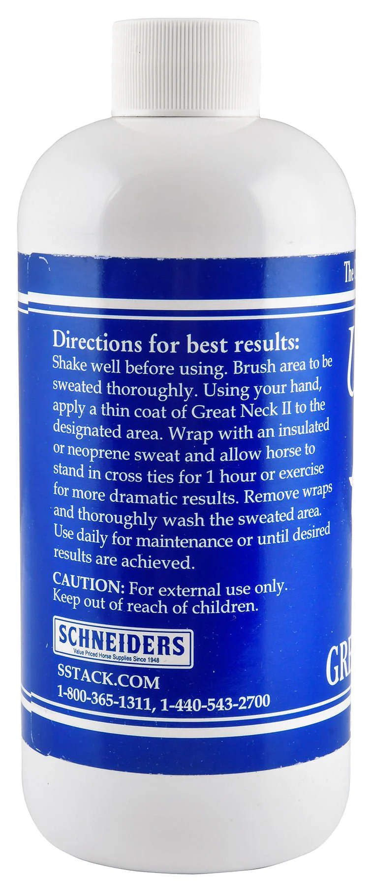 Ultra Great Neck II Sweating Solution for Horses - Image 2