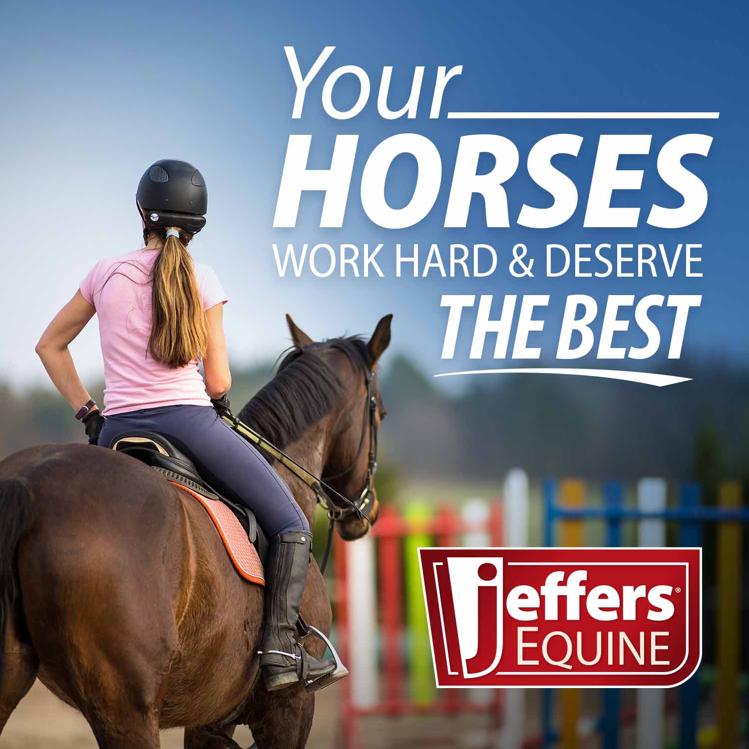 Jeffers Uniquely English Hickstead Figure-8 Bridle with Web Reins for Horses - Image 11