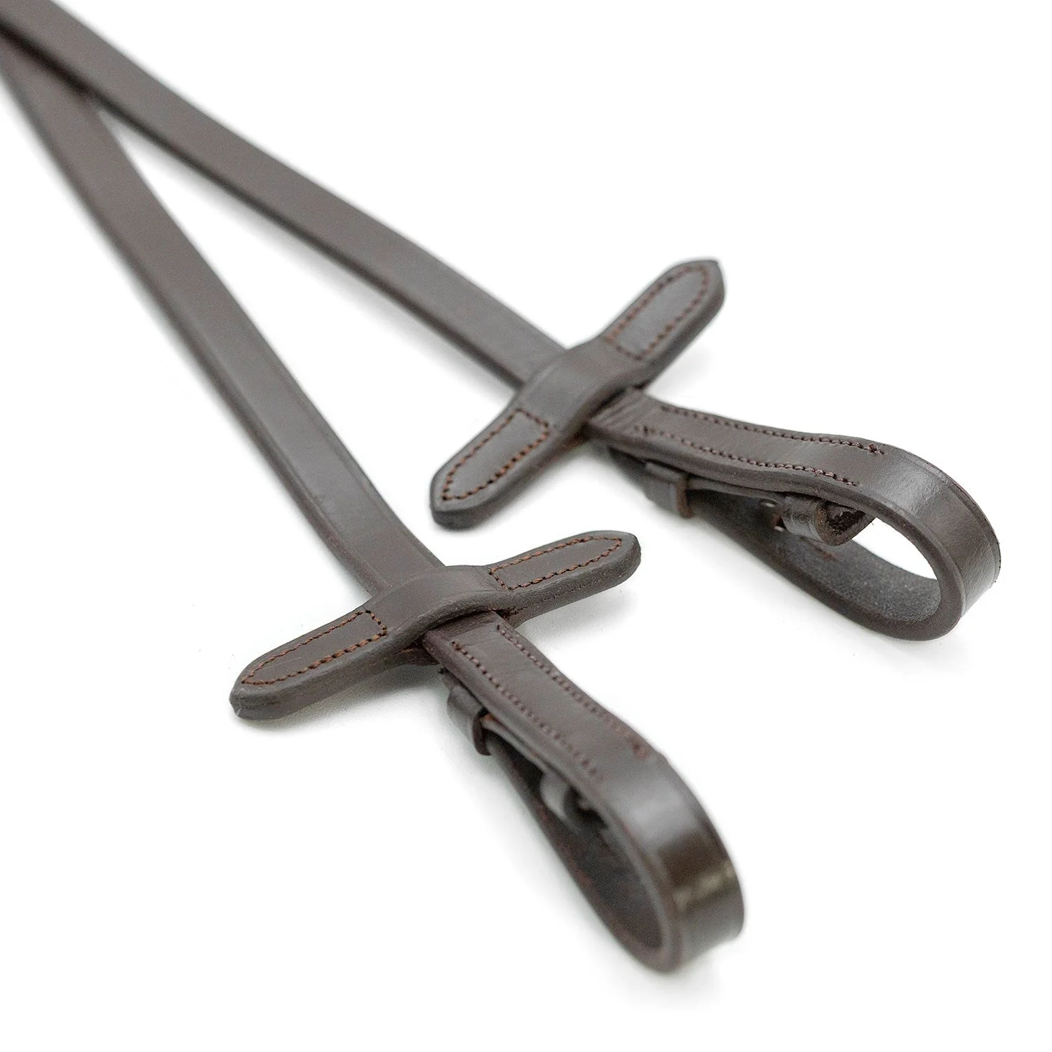 Jeffers Uniquely English Rubber Reins – Premium Leather, Non-Slip Grip, 54" for Horse Riding - Image 5