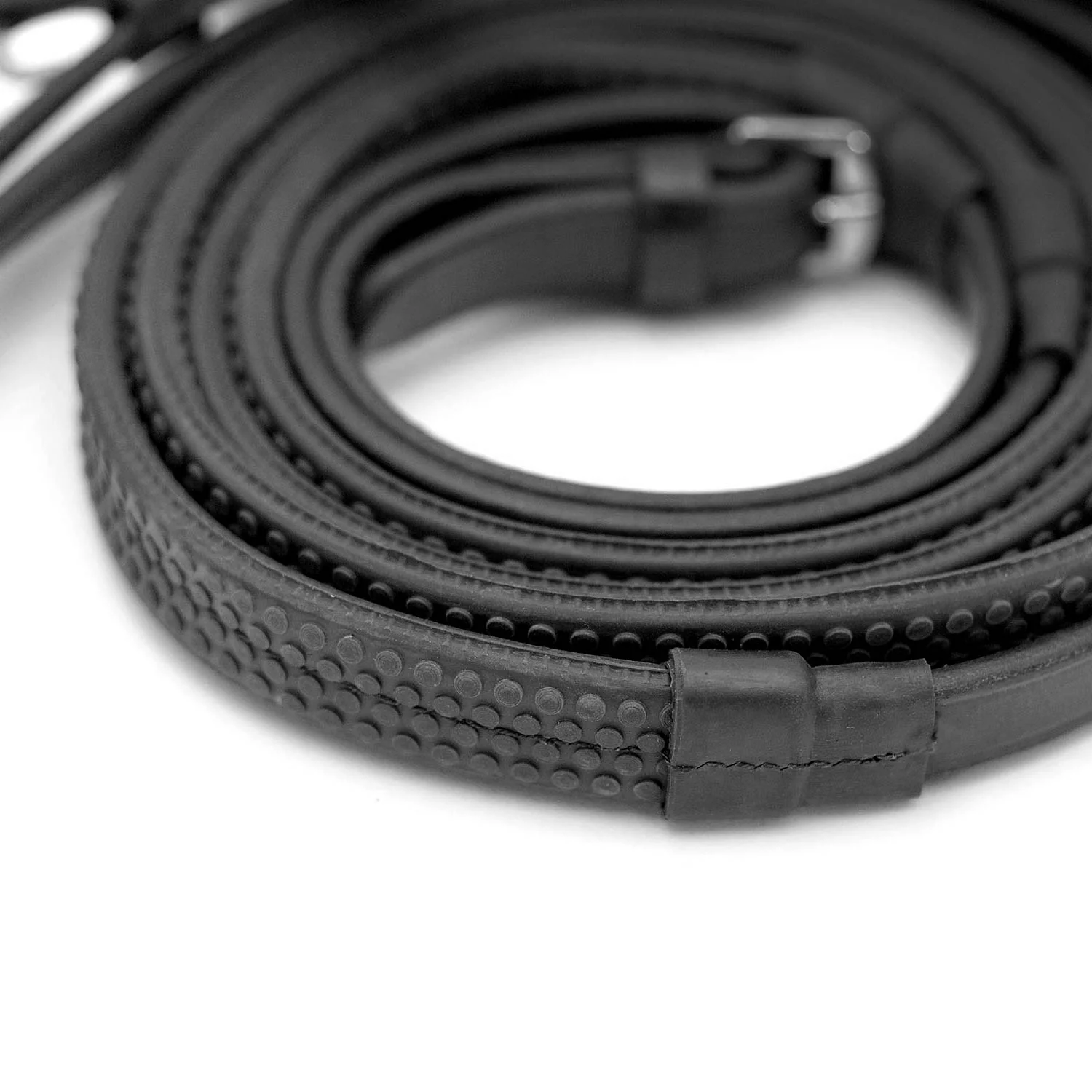 Jeffers Uniquely English Rubber Reins – Premium Leather, Non-Slip Grip, 54" for Horse Riding - Image 9