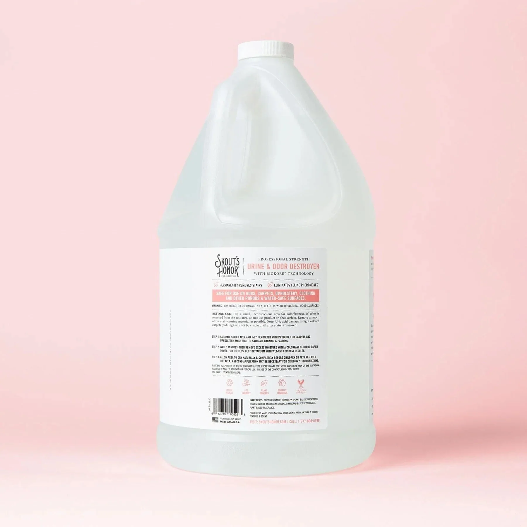 Skout's Honor Cat Urine & Odor Destroyer, 128 oz - Image 2