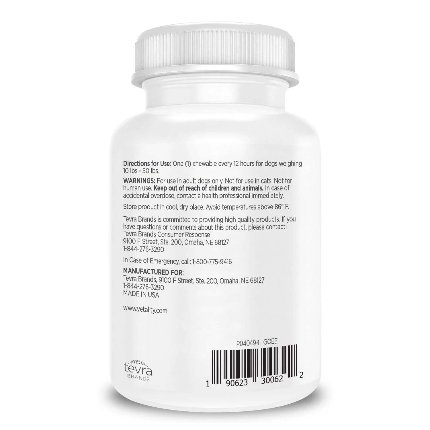Vetality Canine Aspirin – Liver-Flavored Chewable Tablets – Temporary Relief for Aches, Inflammation, and Fever in Dogs - Image 2