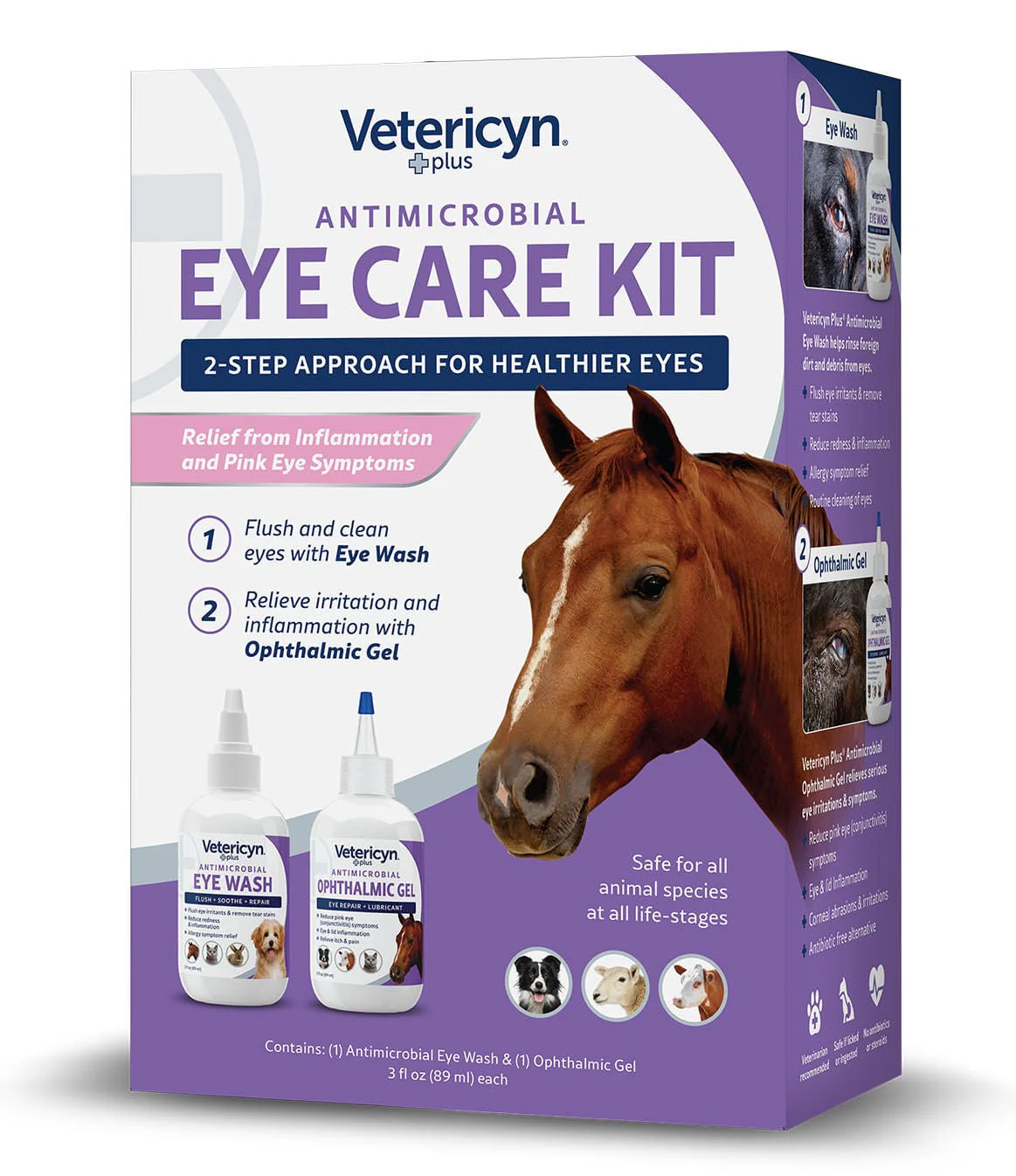 Vetericyn Plus Antimicrobial Eye Care Kit - Image 3
