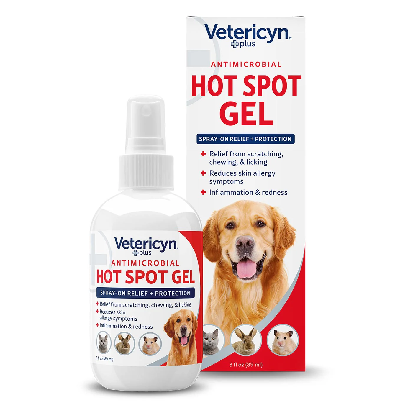 Vetericyn Plus Antimicrobial Hot Spot Gel, 3 oz - Image 2