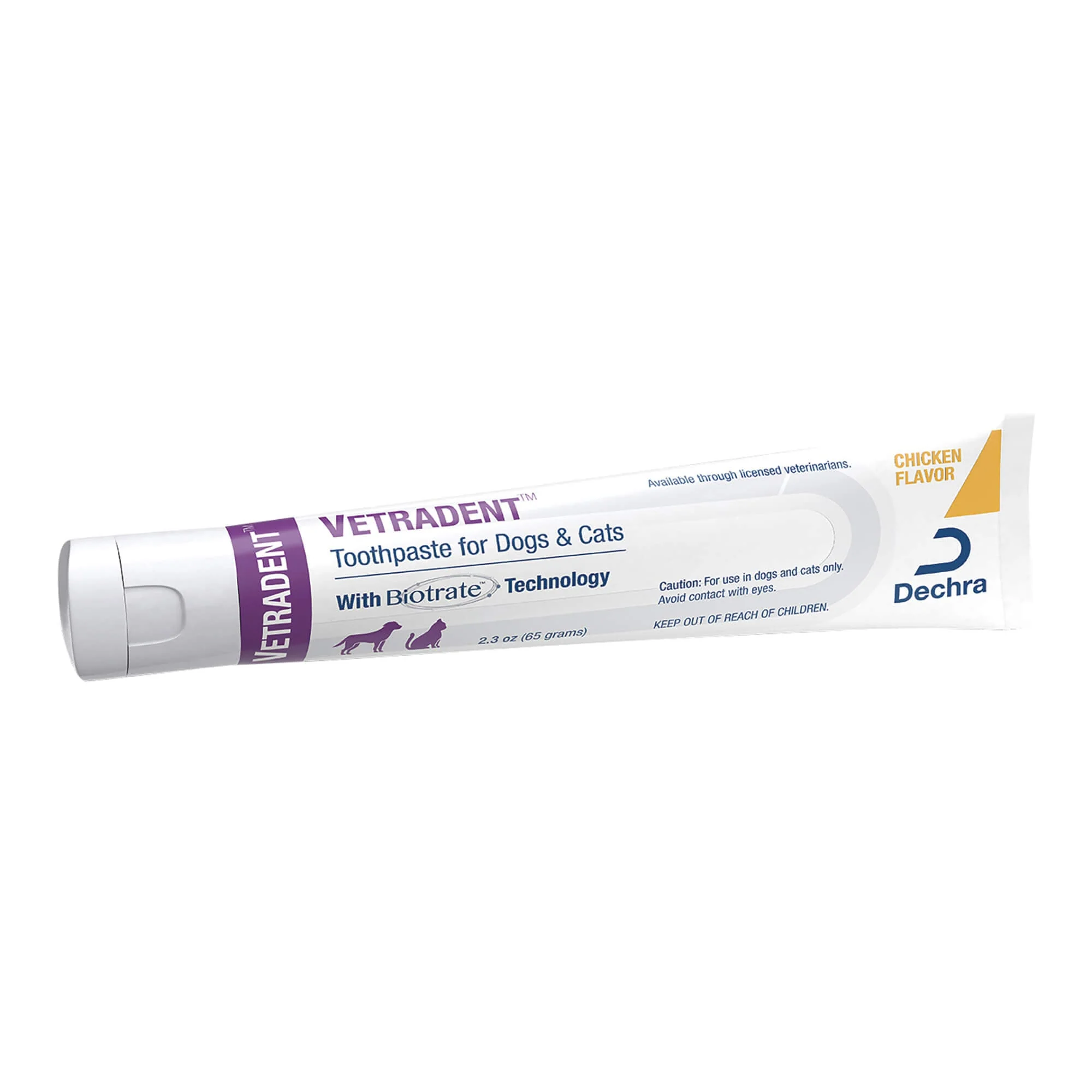 Vetradent Toothpaste with Double-Sided Toothbrush for Dogs & Cats, 2.3 oz - Image 2