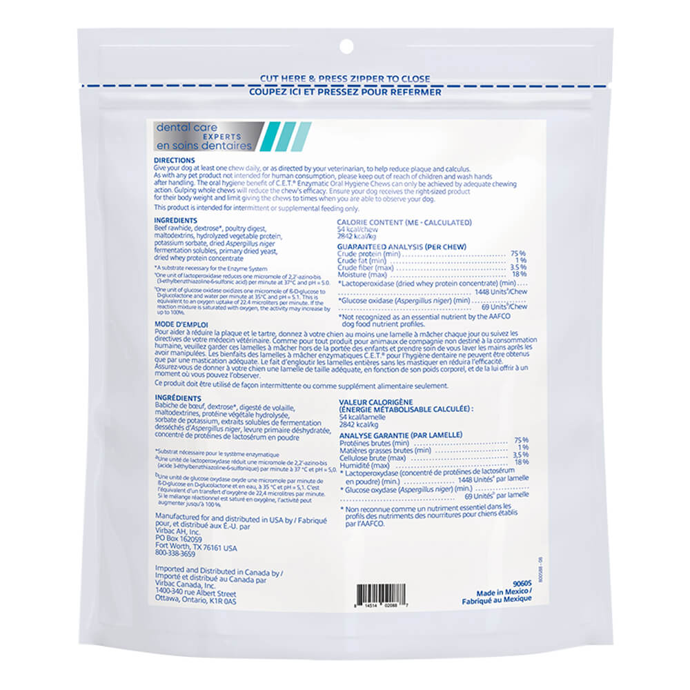 Virbac C.E.T. Enzymatic Oral Chews for Dogs - Image 8
