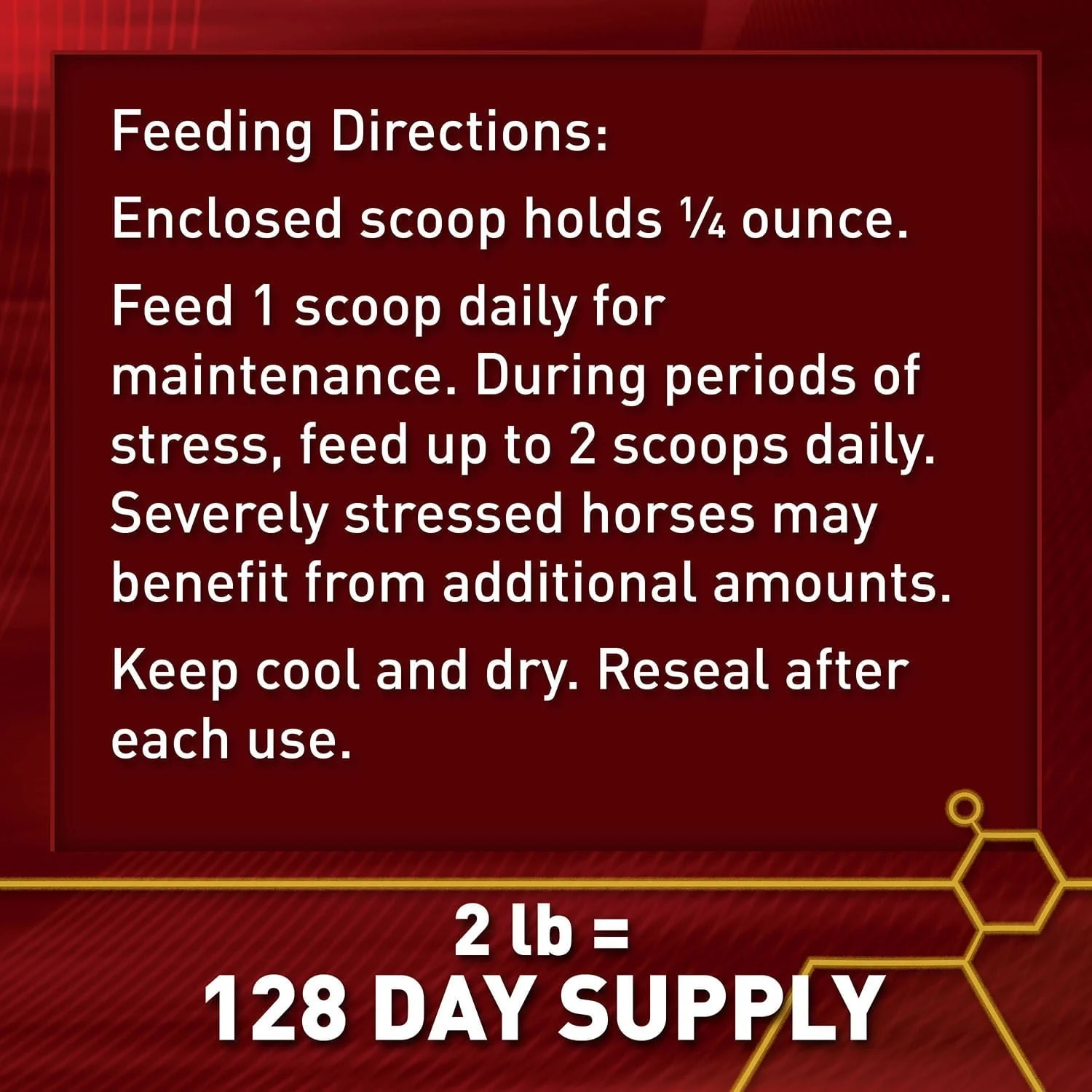 Vita Flex Pure C Premium Quality Vitamin C for Horses, 128 Day Supply - Image 7