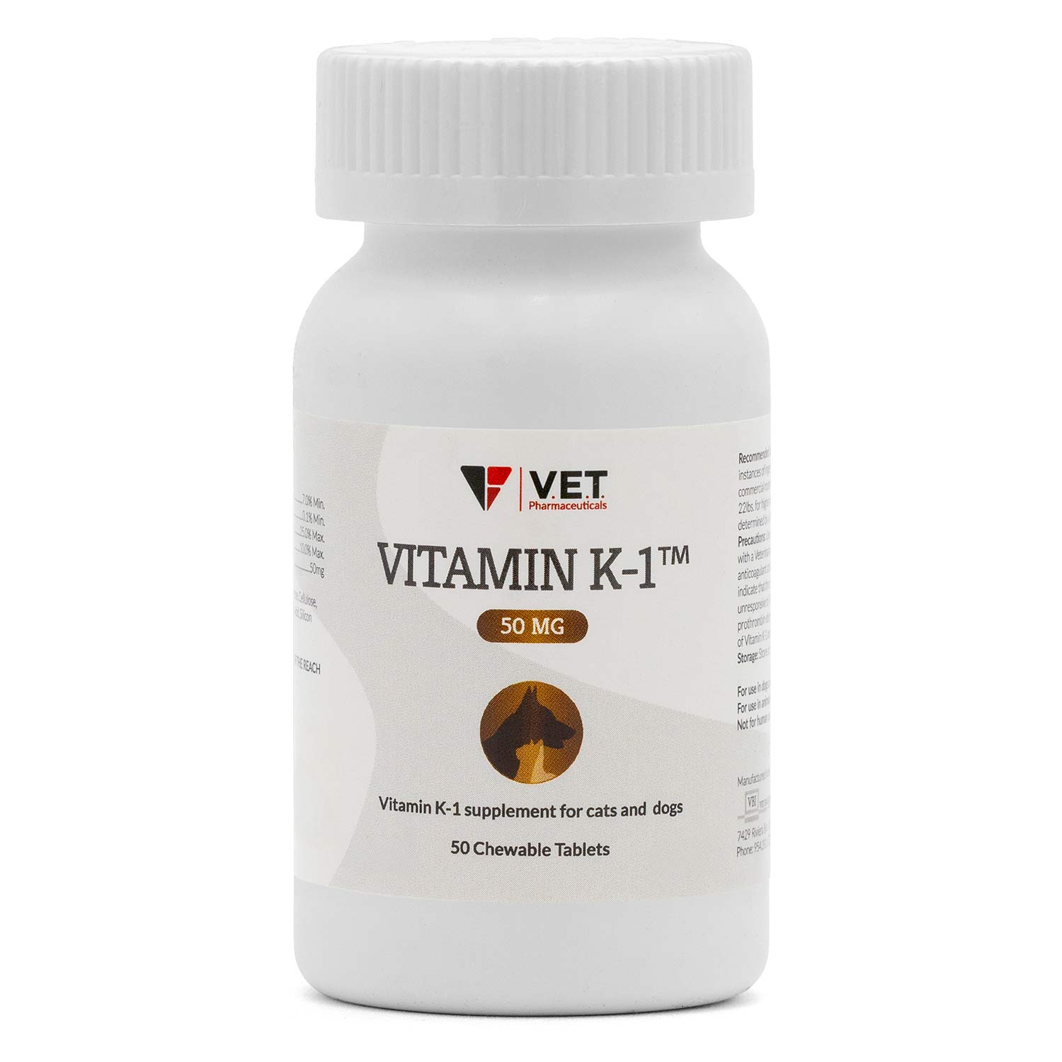 Vitamin K1 Chewable Tablets for Cats & Dogs - Image 4