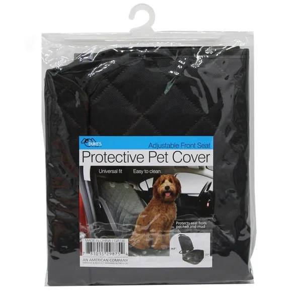 Water Resistant Adjustable Front Seat Protective Pet Cover - Image 2