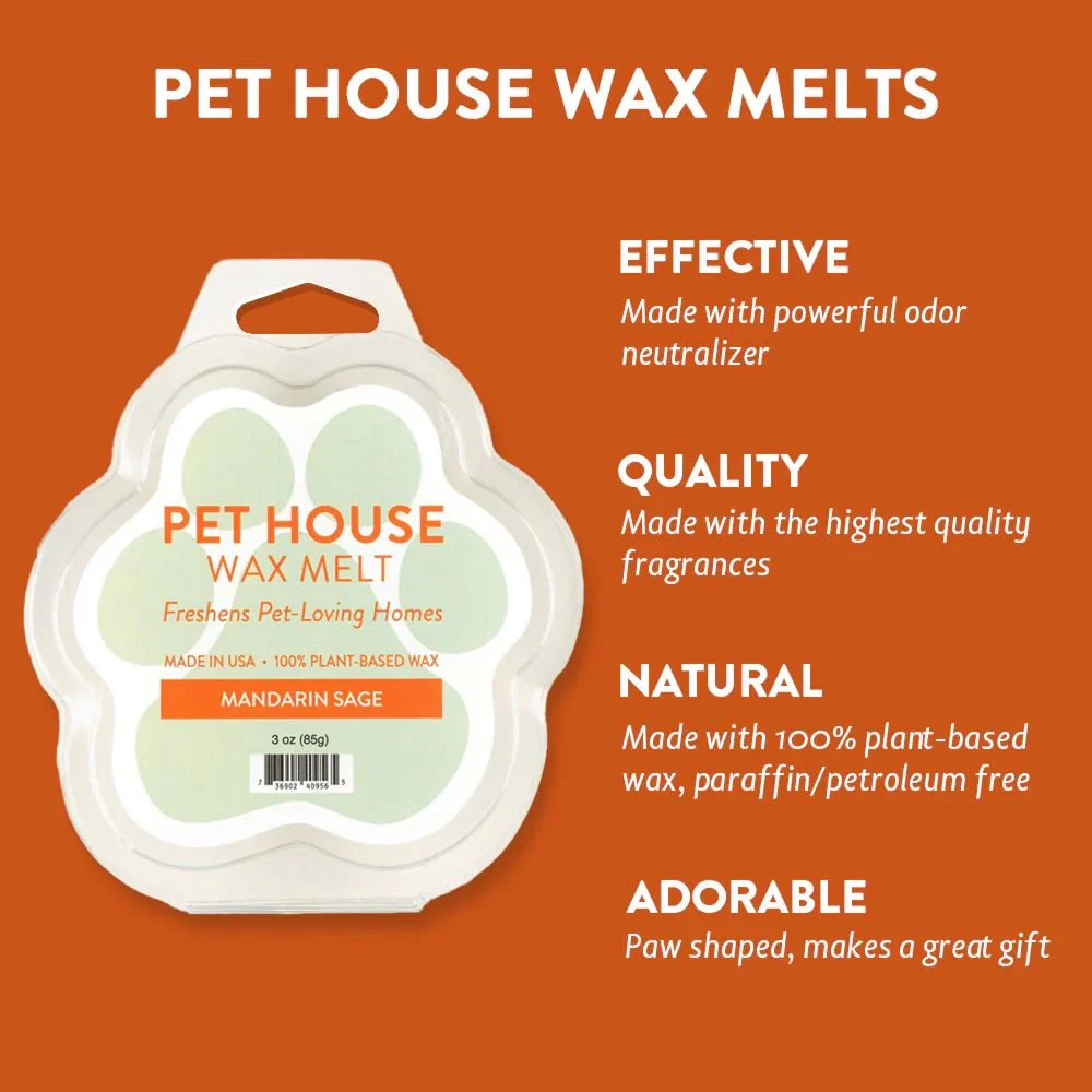 Pet House Wax Melts – 100% Natural Plant-Based, Odor-Eliminating, Paw-Shaped, Pet-Friendly - Image 16