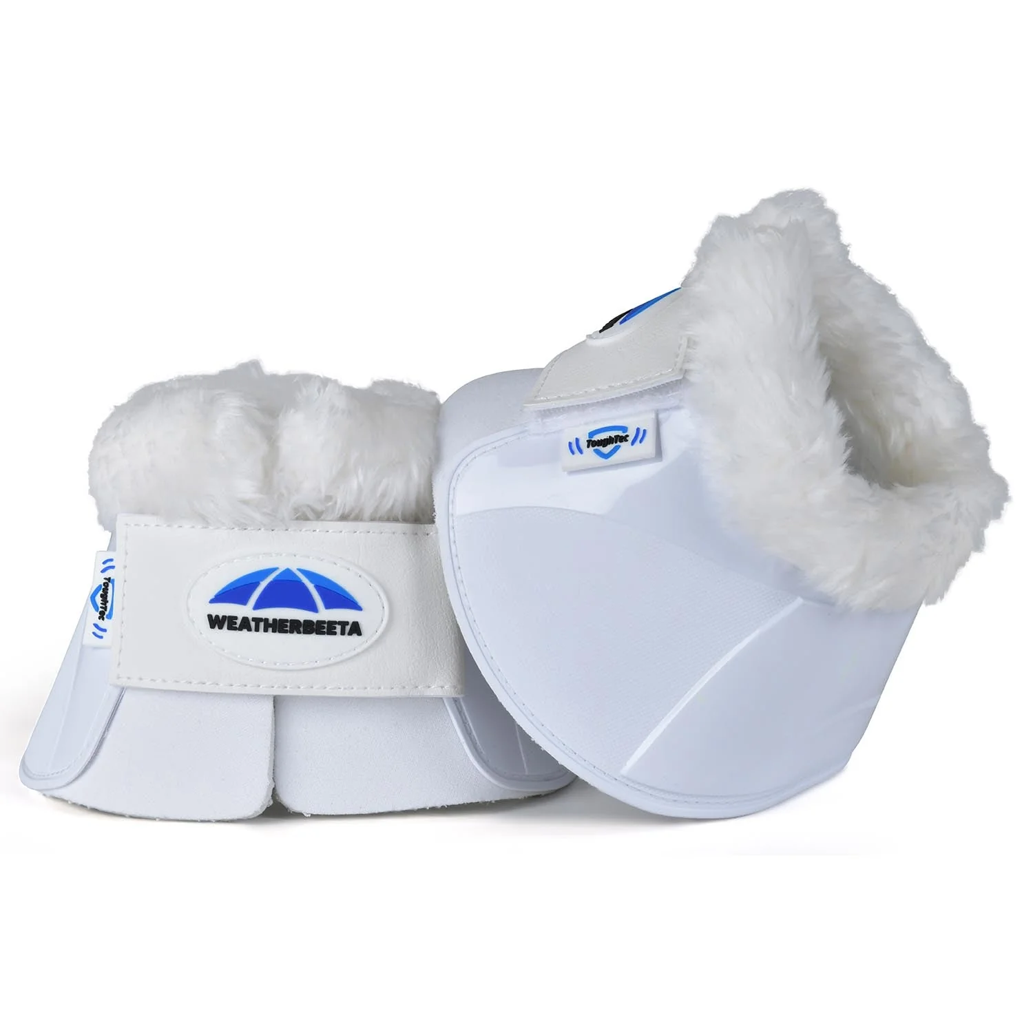WeatherBeeta Tough-Tec Impact Fleece Trim Bell Boots for Horses - Image 5