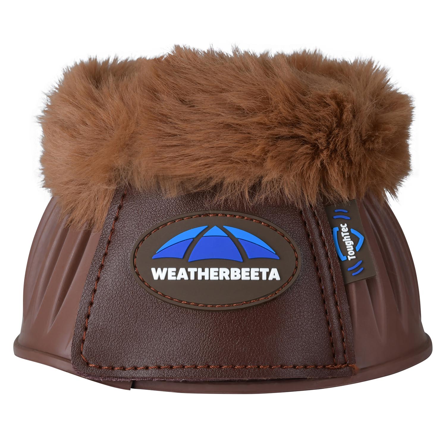 WeatherBeeta Tough-Tec Prime Fleece Trim Rubber Bell Boots for Horses - Image 13