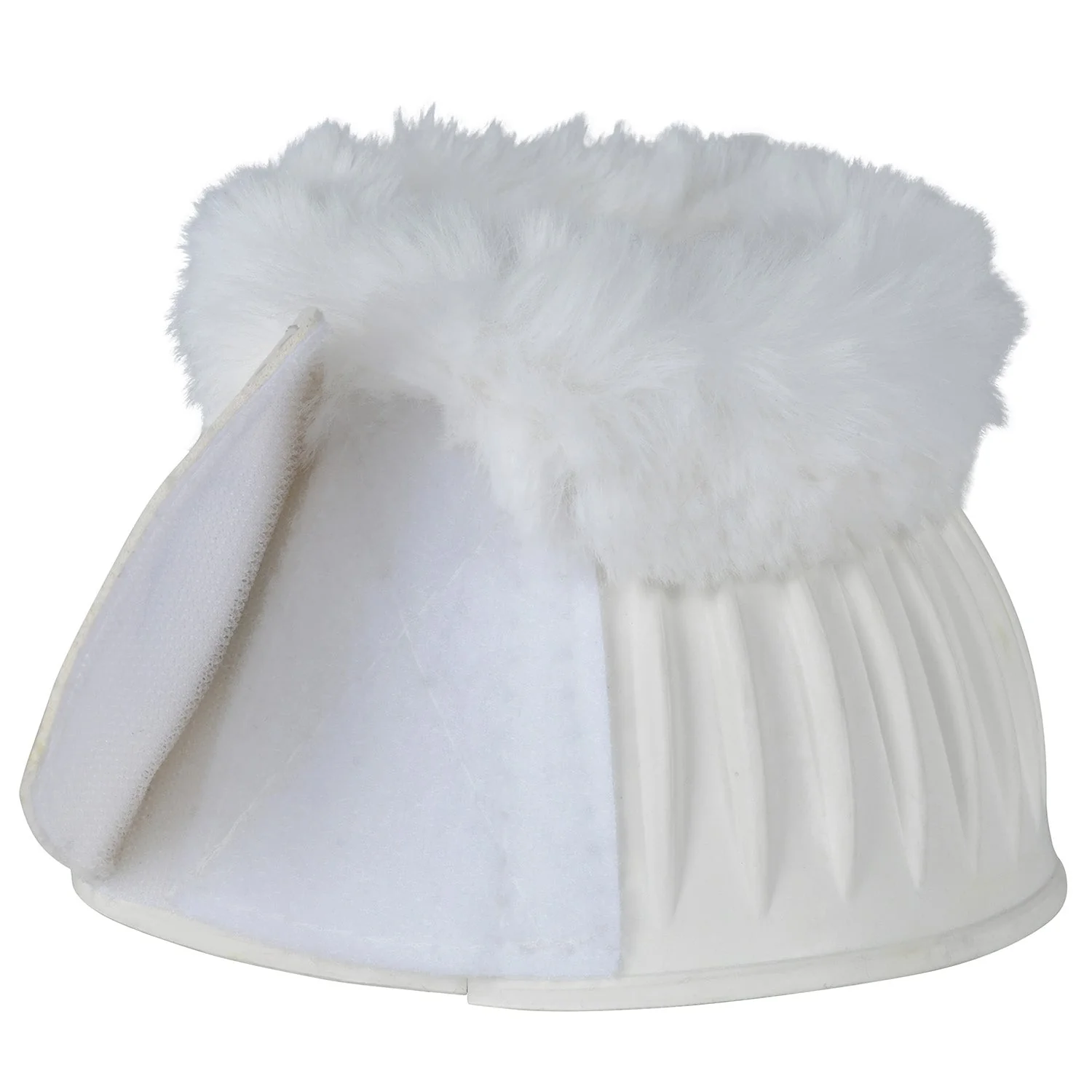 WeatherBeeta Tough-Tec Prime Fleece Trim Rubber Bell Boots for Horses - Image 36