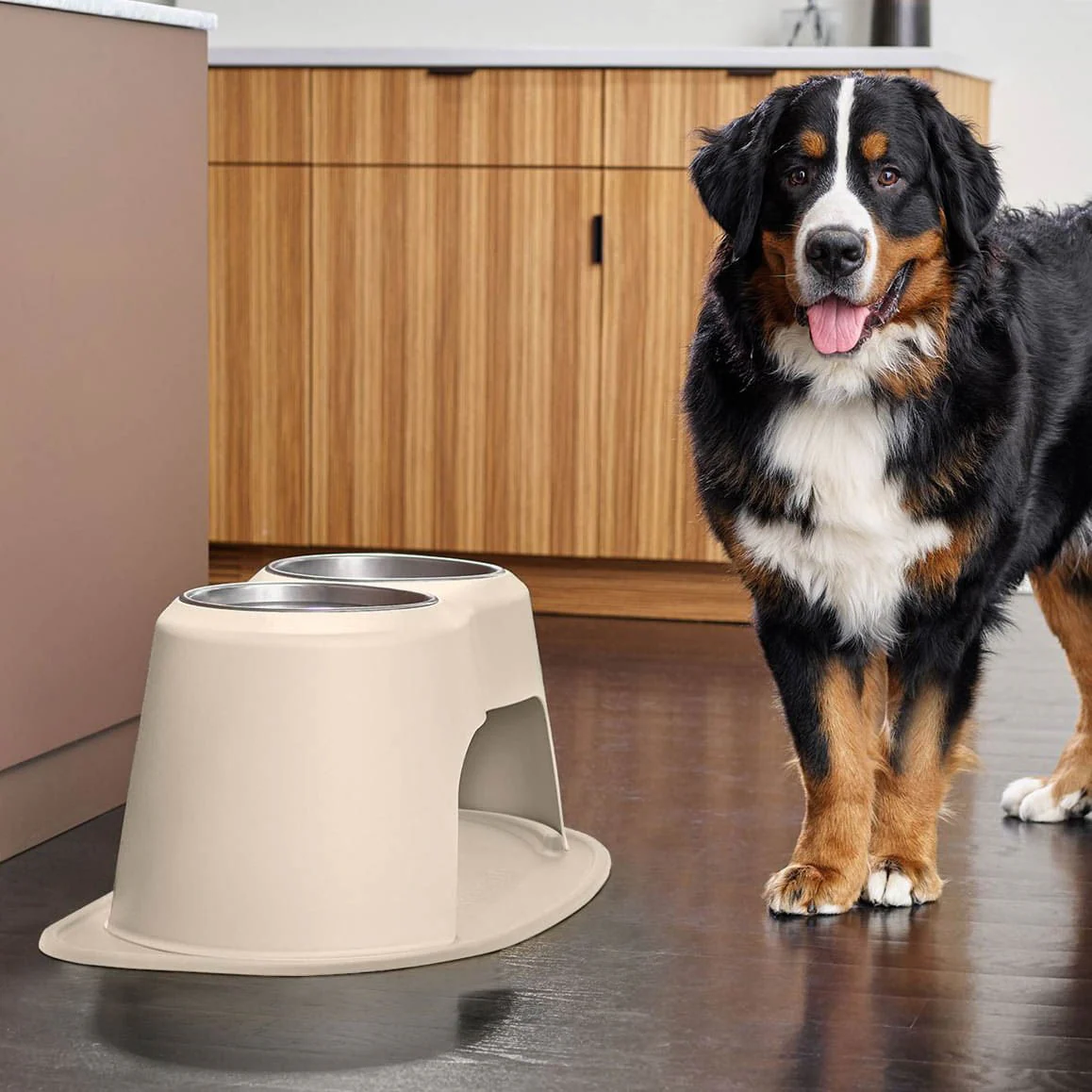 WeatherTech Double High Pet Feeding System, Stainless Steel - Image 10