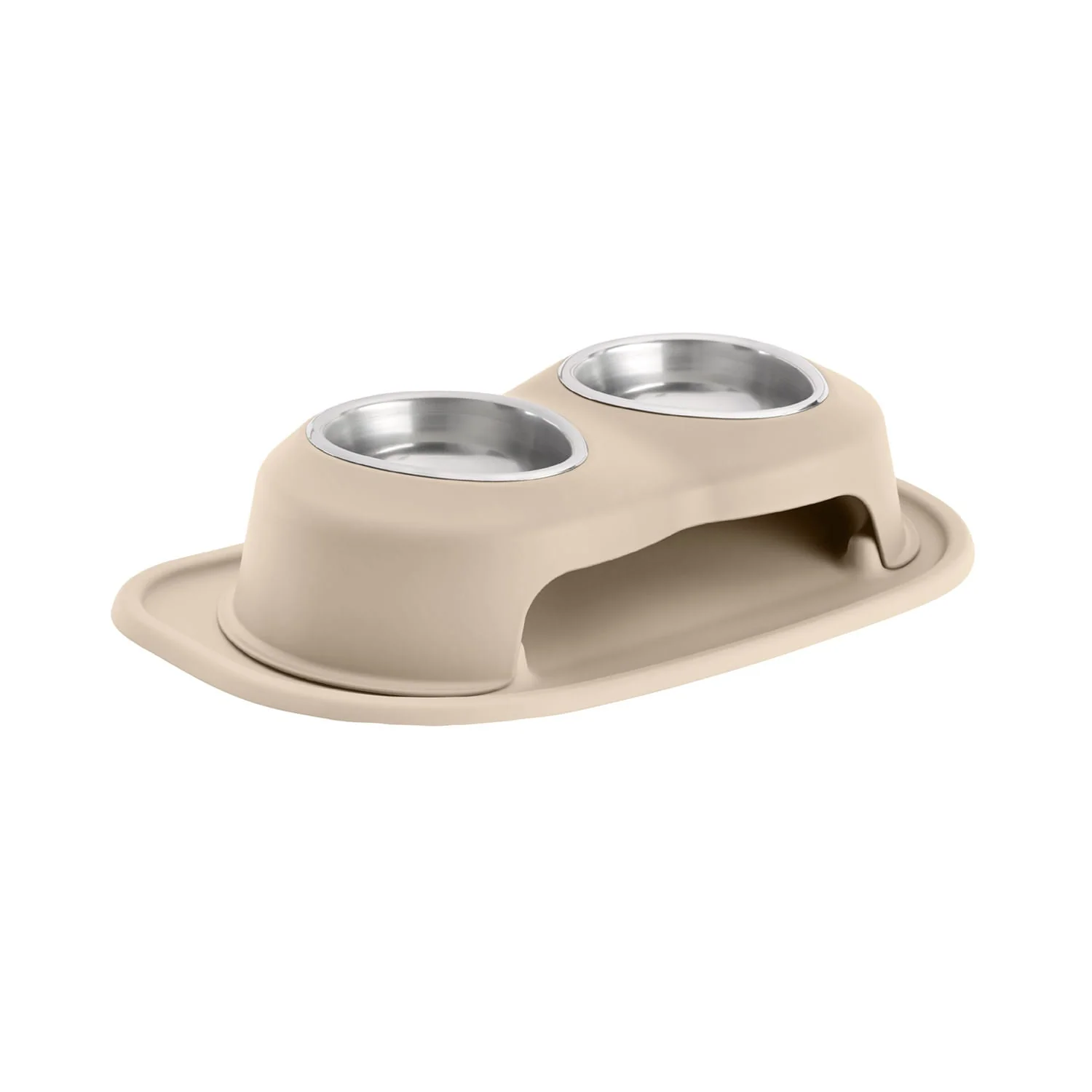 WeatherTech Double High Pet Feeding System, Stainless Steel - Image 20