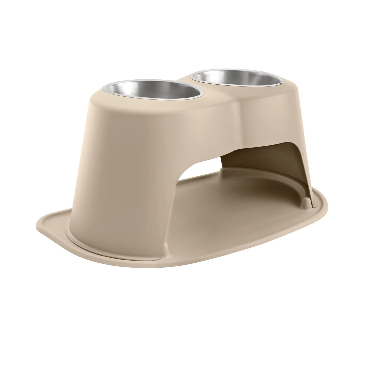 WeatherTech Double High Pet Feeding System, Stainless Steel - Image 35