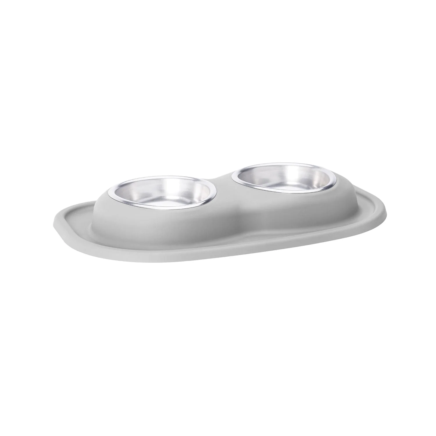 WeatherTech Double Low Pet Feeding System, Stainless Steel - Image 8